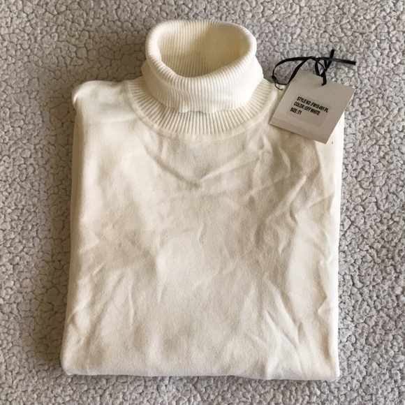 Marina V Paris basic turtleneck sweater S New - Picture 5 of 14